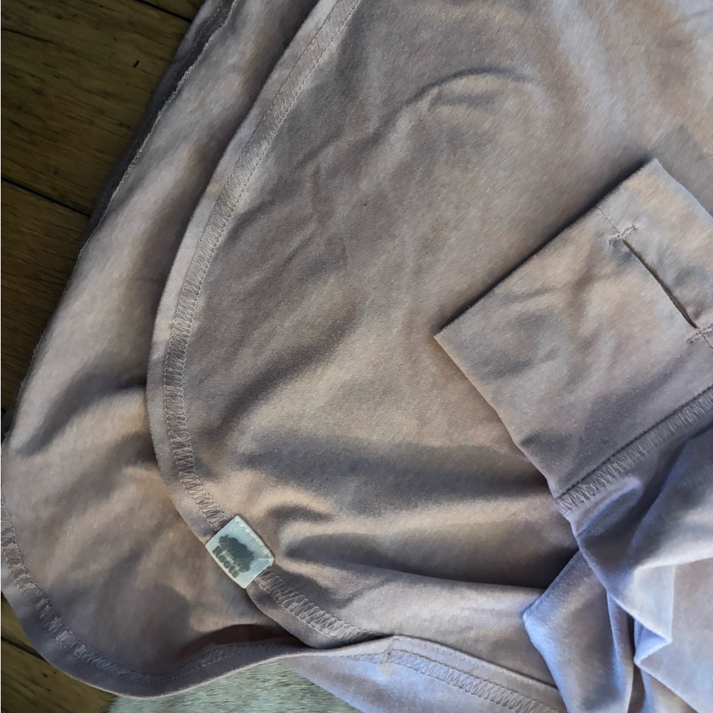 Soft Pink Roots Long Sleeve Shirt
